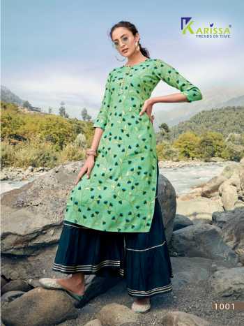 Karissa-Rangat-Masline-Modal-Silk-kurtis-with-Sharara-wholesaler-Price-4