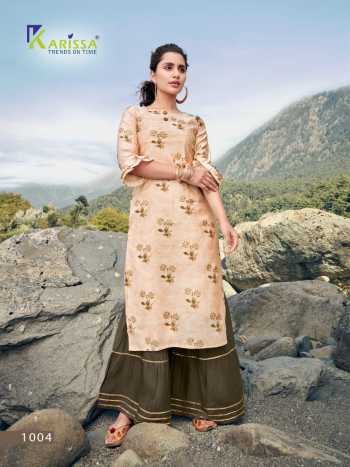 Karissa-Rangat-Masline-Modal-Silk-kurtis-with-Sharara-wholesaler-Price-7