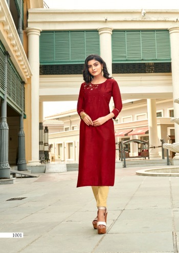 karissa Riwaaz Slub Silk kurtis wholesaler