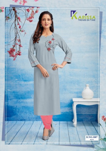 Karissa Rosemarry kurtis with pant catalog wholesaler