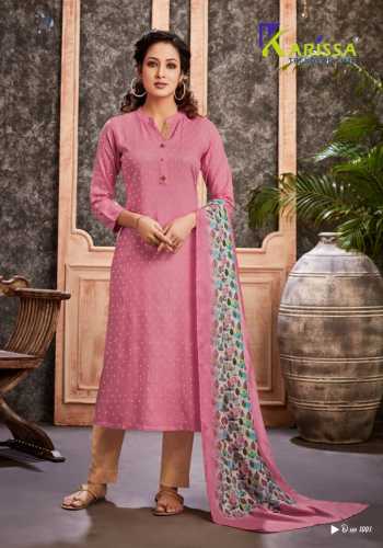 Karissa tathastu Rayon kurtis with Dupatta