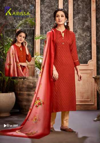 Karissa tathastu Rayon kurtis with Dupatta