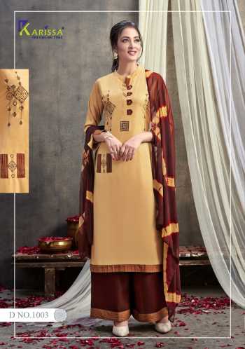 Karissa Vinessa Kurtis with palazzo and Dupatta wholesale PriceKarissa Vinessa Kurtis with palazzo and Dupatta wholesale Price