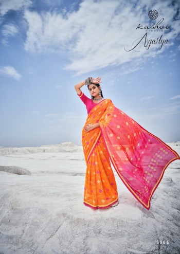 Kashvi Agastya Georgette Saree Wholesaler