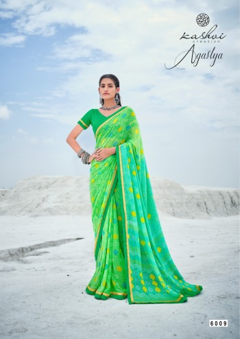 Kashvi Agastya Georgette Saree Wholesaler