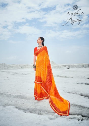 Kashvi Agastya Georgette Saree Wholesaler