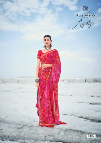 Kashvi Agastya Georgette Saree Wholesaler