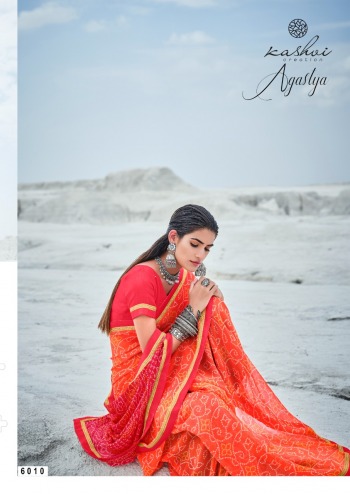 Kashvi Agastya Georgette Saree Wholesaler