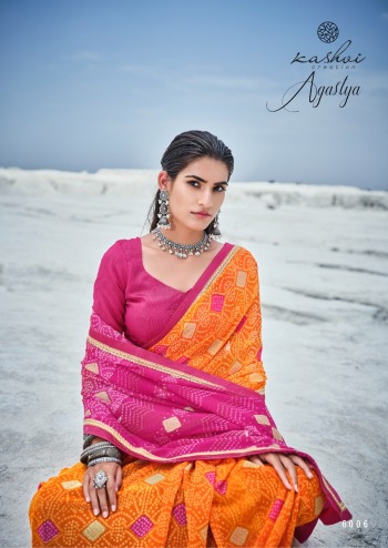 Kashvi Agastya Georgette Saree Wholesaler