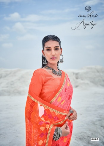 Kashvi Agastya Georgette Saree Wholesaler