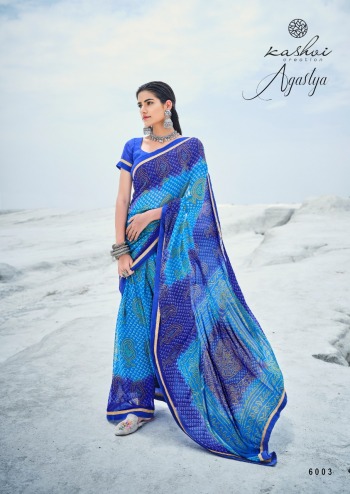 Kashvi Agastya Georgette Saree Wholesaler