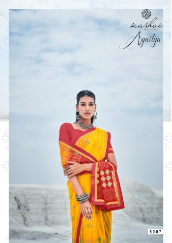 Kashvi Agastya Georgette Saree Wholesaler