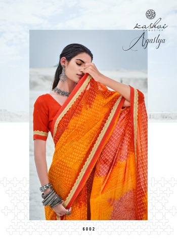 Kashvi Agastya Georgette Saree Wholesaler