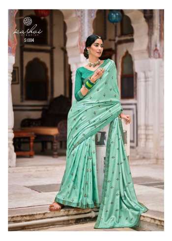 Kashvi Karigiri Vichitra Jari saree catalog wholesaler