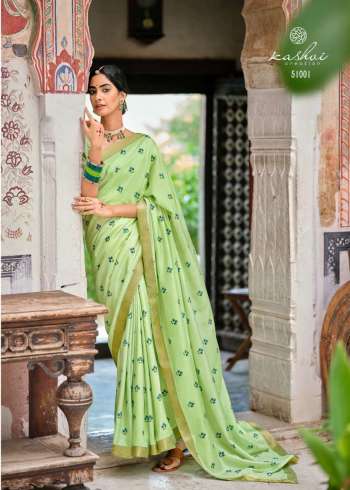 Kashvi Karigiri Vichitra Jari saree catalog wholesaler