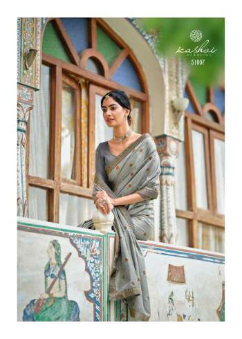 Kashvi Karigiri Vichitra Jari saree catalog wholesaler