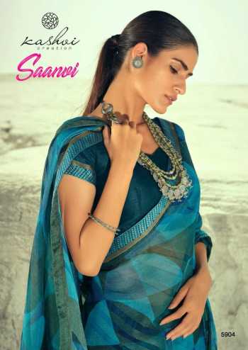 Kashvi Saanvi Chiffon Saree catalog wholesaler