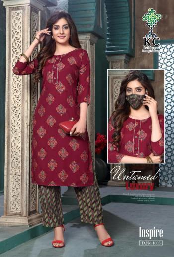 KC House Of fashion kurtis with Pant catalog wholesaler