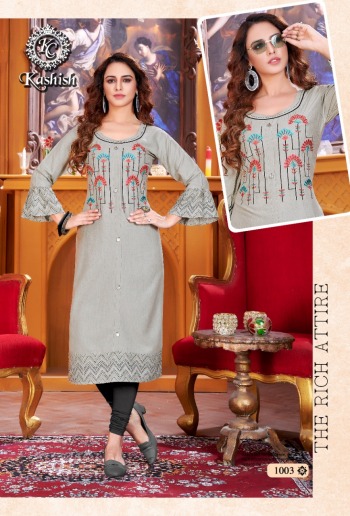 KC Kashish Handwork kurtis wholesaler