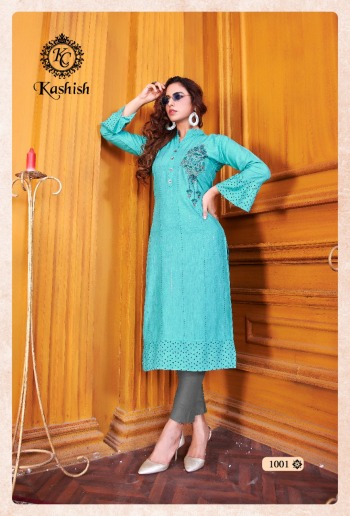 KC Kashish Handwork kurtis wholesaler