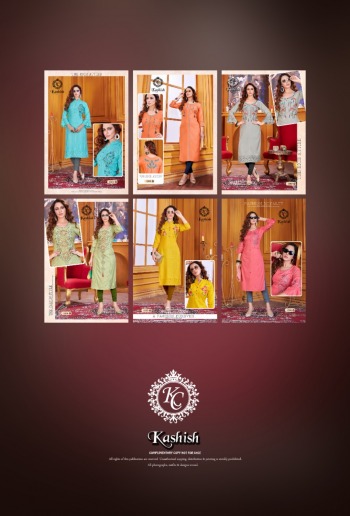 KC Kashish Handwork kurtis wholesaler