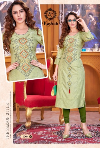 KC Kashish Handwork kurtis wholesaler