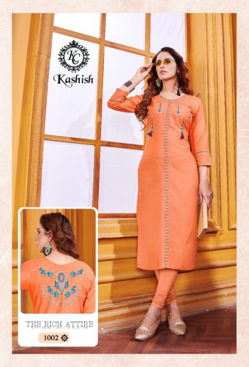 KC Kashish Handwork kurtis wholesaler