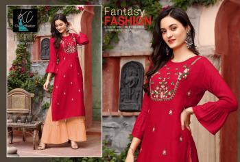 KC Muskan vol 2 Rayon kurtsi with Palazzo wholesaler