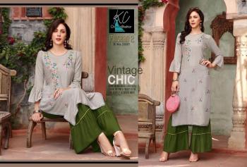 KC Muskan vol 2 Rayon kurtsi with Palazzo wholesaler