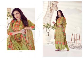 Kesar kaani jam Satin Karachi Print Salwar kameez