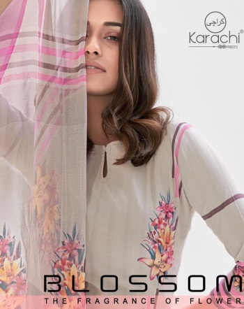 Kesar Karachi Blossom Jam Silk Salwar kameez Catalog