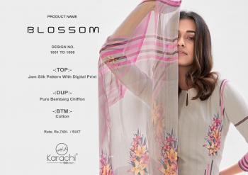 Kesar Karachi Blossom Jam Silk Salwar kameez Catalog