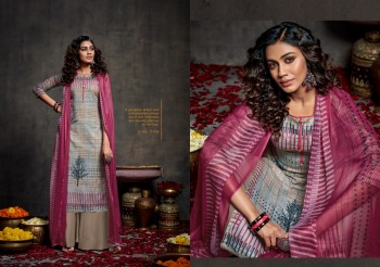 Kesar Paris Pashmina Woollen Suits Catalog