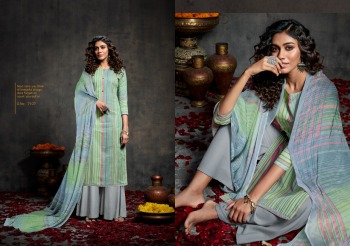 Kesar Paris Pashmina Woollen Suits Catalog