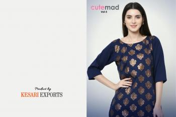 Kesari Export cutemad vol 3 kurtis with palazzo