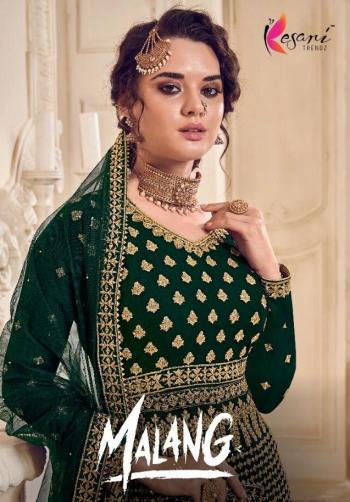 Kesari trendz Malang georgette bridal Salwar kameez wholesaler