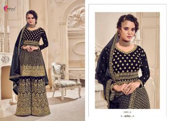 Kesari trendz Malang georgette bridal Salwar kameez wholesaler