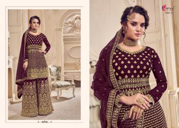 Kesari trendz Malang georgette bridal Salwar kameez wholesaler