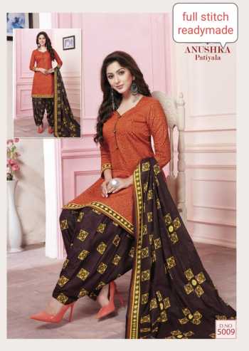 Keshar Anushka patiyala vol 5 Cotton Dress material catalog