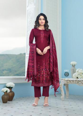 Keshav Fab Kanisha Pashmina Winter Woollen Salwar Kameez Wholesaler