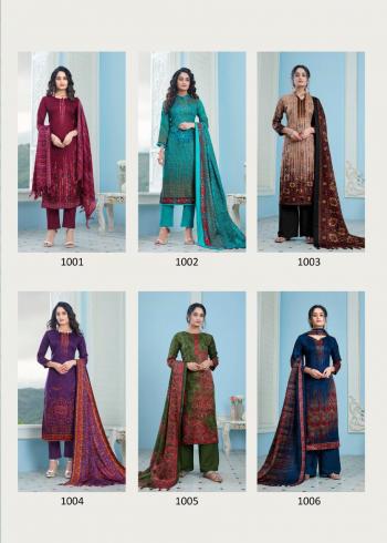 Keshav Fab Kanisha Pashmina Winter Woollen Salwar Kameez Wholesaler