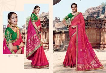 Kessi Bandhej vol 12 Georgette Saree wholesaler