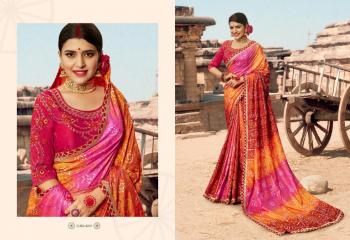 Kessi Bandhej vol 12 Georgette Saree wholesaler