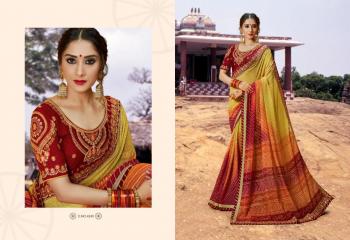 Kessi Bandhej vol 12 Georgette Saree wholesaler