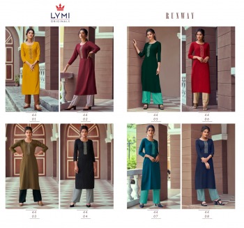 Kessi Runway Rayon kurtis with palazzo wholesale Price