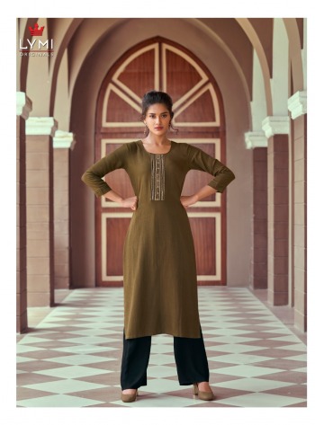 Kessi Runway Rayon kurtis with palazzo wholesale Price