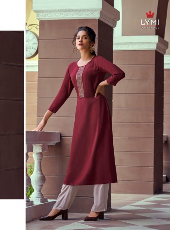 Kessi Runway Rayon kurtis with palazzo wholesale Price