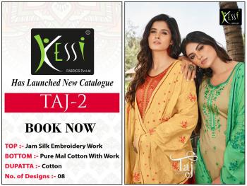 Kessi Taj vol 2 Jam Silk Salwar kameez wholesaler