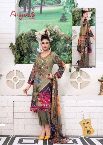 Keval Fab Alija b vol 9 Cotton Pakistani Suits