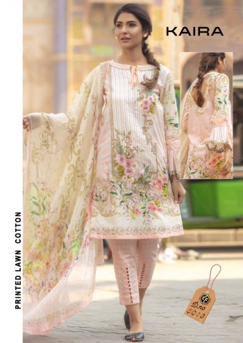 Keval fab Kaira luxury Lawn Cotton Pakistani Suits